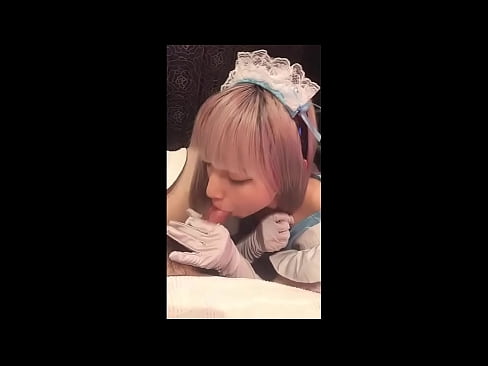 ❤️ Idol ya Kijapani [mayuka], vazi la msichana wa Kifaransa, sehemu ya 1, blowjob na kujipaka losheni ❤❌  ❌❤